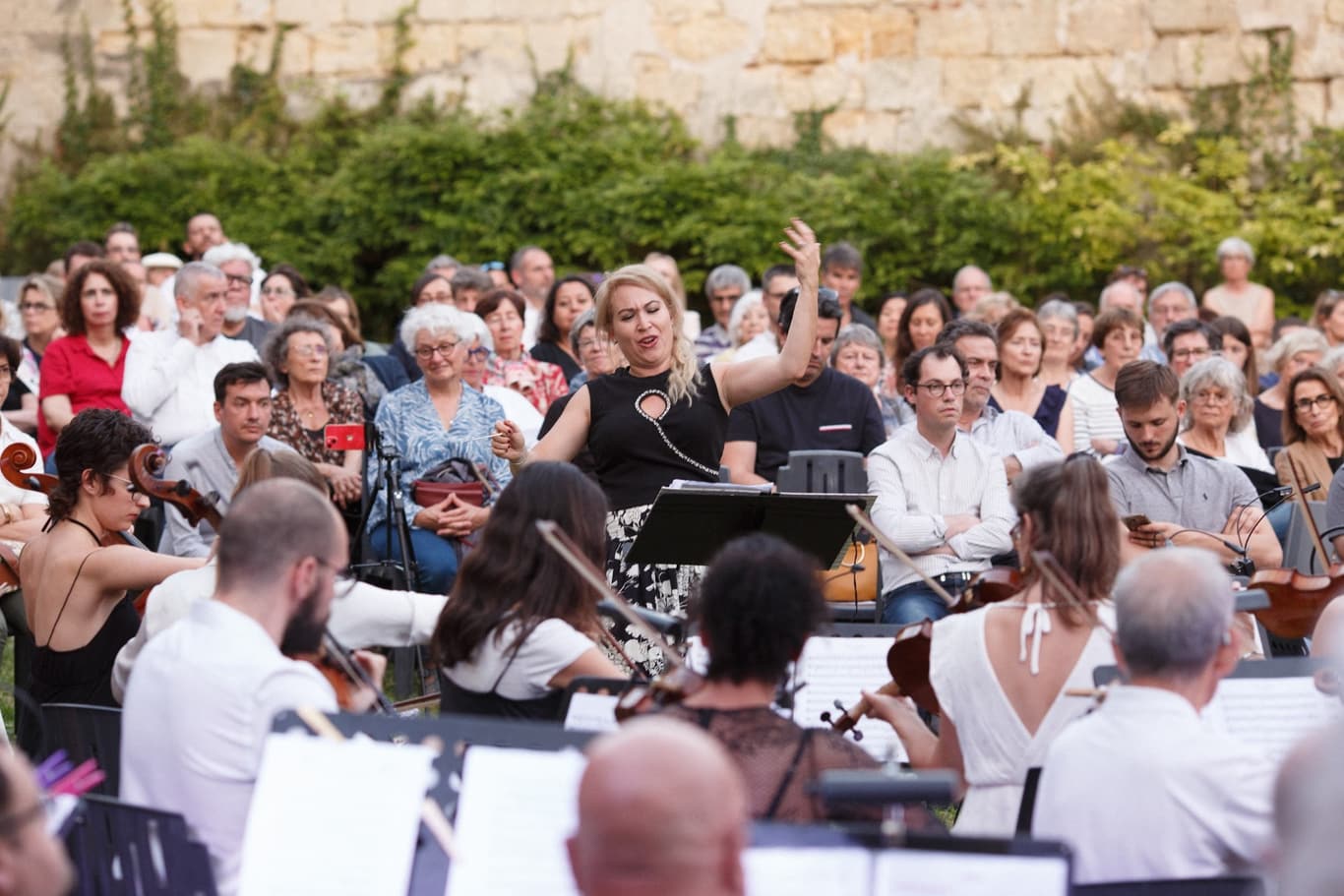 Soprano dans le public